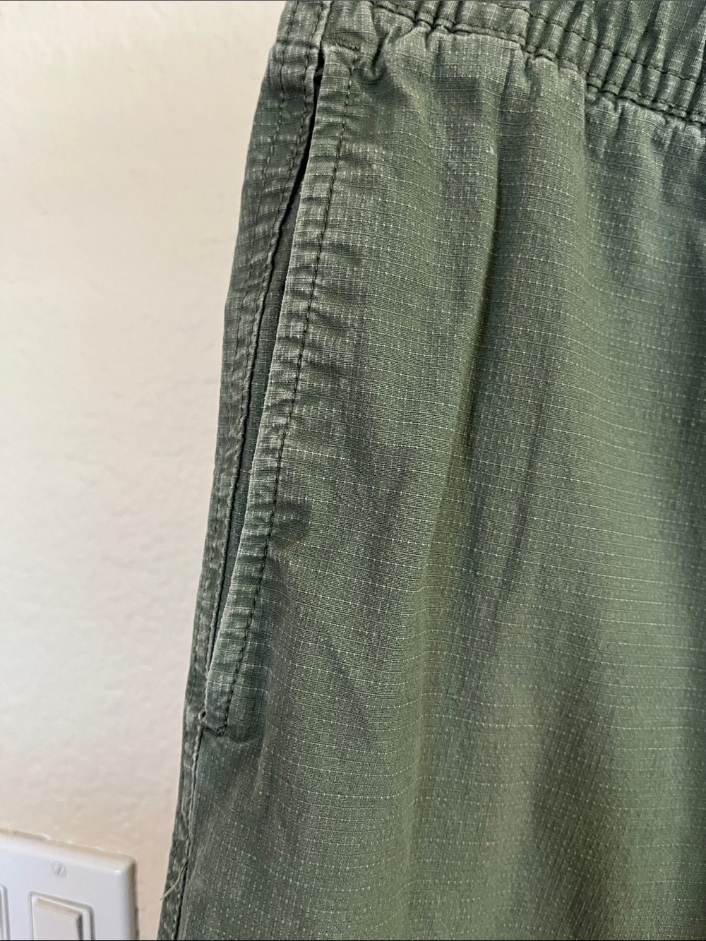 Vuori Ripstop Climber Pants Olive Green Army Cargo Hiking Women’s Medium - Picture 9 of 14